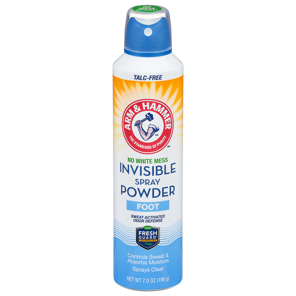 Save on Arm & Hammer Invisible Powder Foot Spray Order Online Delivery