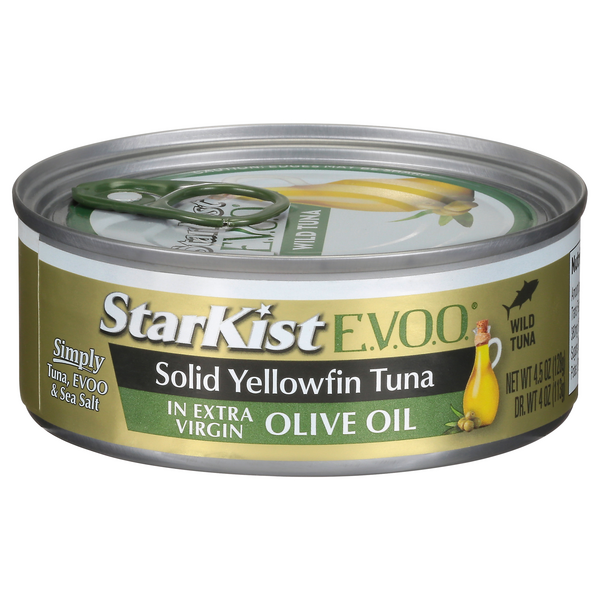 StarKist EVOO Wild Caught Solid Yellowfin Tuna