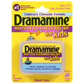 Dramamine Kids Motion Sickness Relief Grape Flavor Chewable Tablets