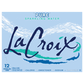 LaCroix Pure Sparkling Water - 12 pk