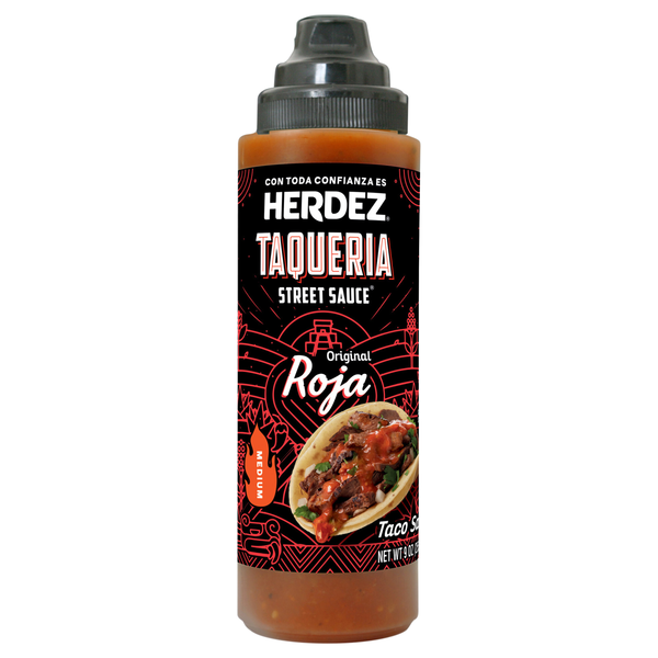 Herdez Taqueria Medium Original Roja Street Taco Sauce