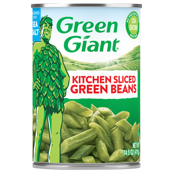 Green Giant Kitchen Sliced Green Beans with Sea Salt