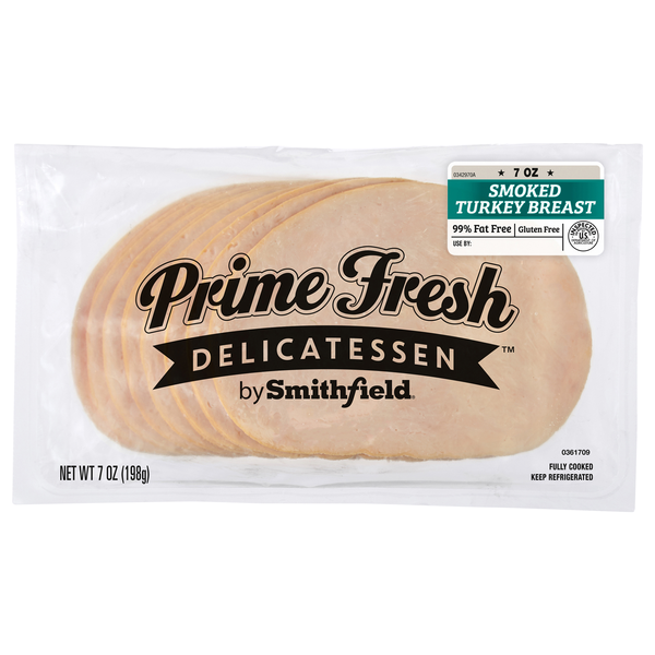 Smithfield Prime Fresh Delicatessen Smoked Turkey Breast