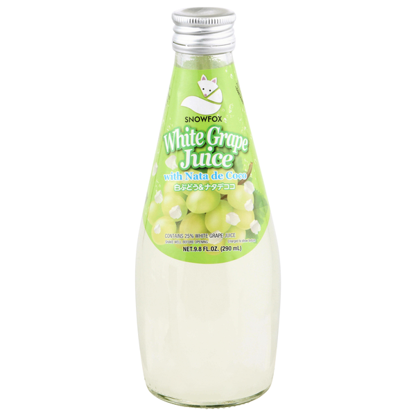 Snowfox White Grape Juice with Nata De Coco