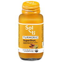 Sol-ti SuperShot Organic Turmeric Herbal Supplement Refrigerated