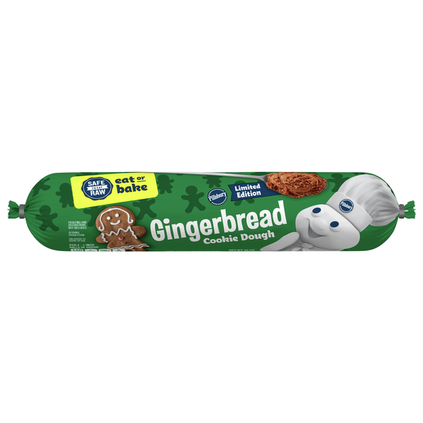 Pillsbury Christmas Gingerbread Cookie Dough