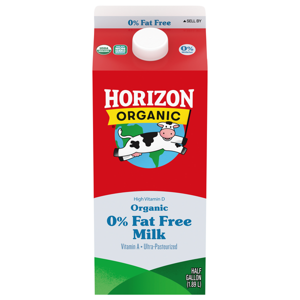 Horizon Organic Fat Free Skim Milk