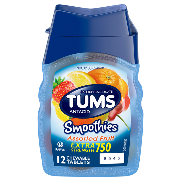 Save on TUMS Antacid Smoothies Chewable Assorted Fruit Tablets Order