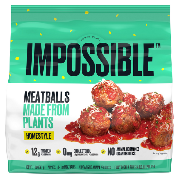 Save on Impossible Meatballs Made from Plants Homestyle Order Online