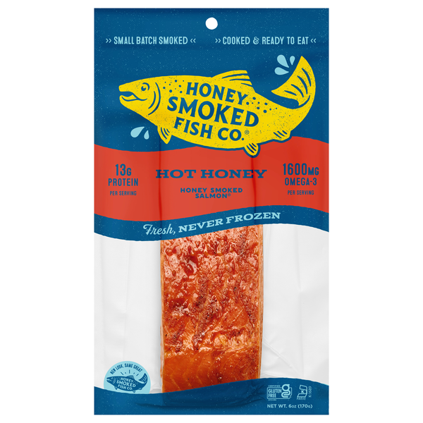 Honey Smoked Fish Co. Hot Honey Smoked Salmon Refrigerated