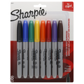 Sharpie Permanent Markers Fine Point Assorted Colors