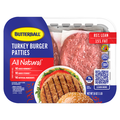 Butterball Turkey Burger Patties All Natural - 4 ct