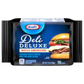 Kraft Deli Deluxe White American Cheese Slices - 16 ct