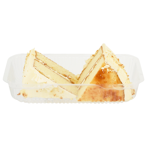 Our Brand Bakery French Vanilla Cake Slices - 2 ct