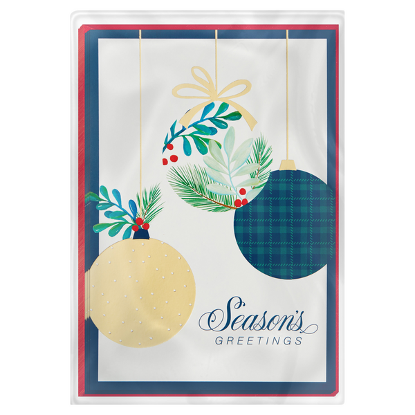 Hallmark Christmas Cards Season's Greetings (16 Cards with Envelopes)