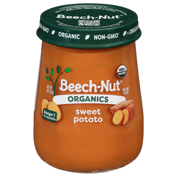Beech-Nut Organics Stage 1 Baby Food Sweet Potatoes