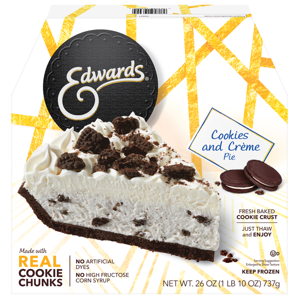 Edwards Cookies & Creme Pie Frozen