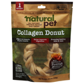 Natural Pet Collagen Donut Peanut Butter Flavor Dog Chew
