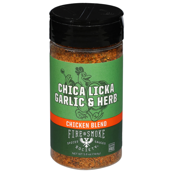 Fire & Smoke Society Chica Licka Garlic & Herb Chicken Blend Seasoning