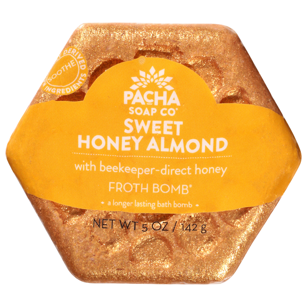 Pacha Soap Sweet Honey Almond Froth Bomb