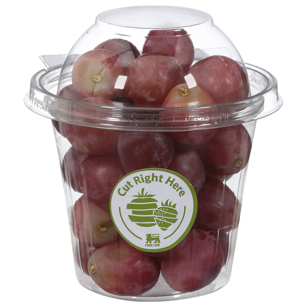 Save on Food Lion Red Grapes Cup Order Online Delivery Food Lion