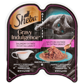 SHEBA Gravy Indulgence Premium Salmon Entree Wet Cat Food - 2 ct