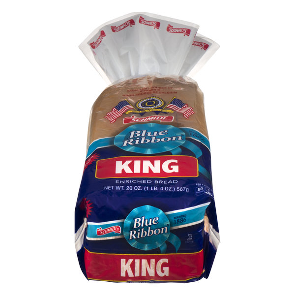 Schmidt Blue Ribbon King Enriched White Bread Sliced