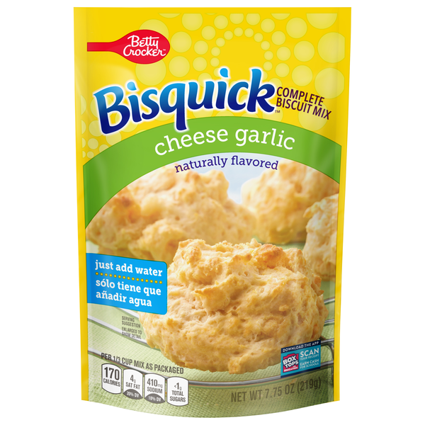 Bisquick Cheese Garlic Complete Biscuit Mix