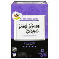 Stop & Shop Dark Roast Blend Single Serve Coffee Cups