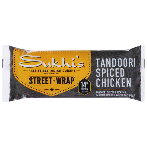 Sukhi's Tandoori Spiced Chicken Street Wrap Frozen
