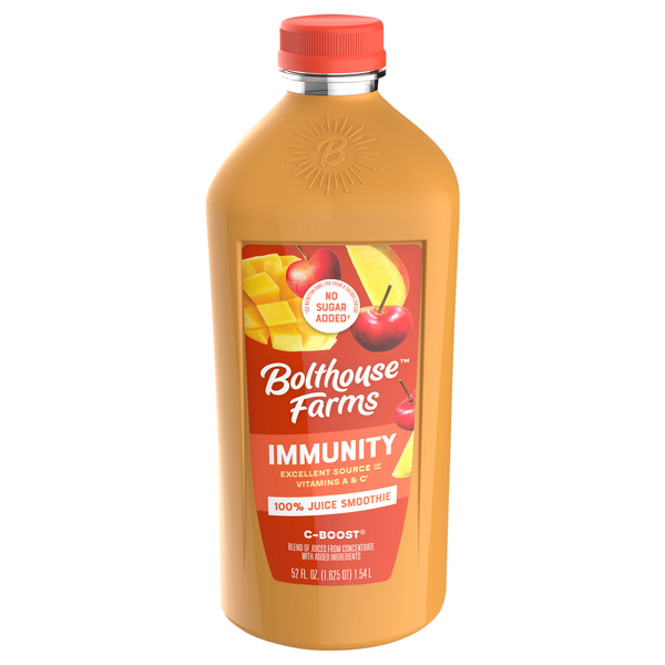 Bolthouse Farms Immunity Mango Cherry C-Boost Fruit Juice Smoothie Fresh