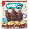 GoodPop Fudge n' Vanilla French Fry Pops - 6 ct Frozen