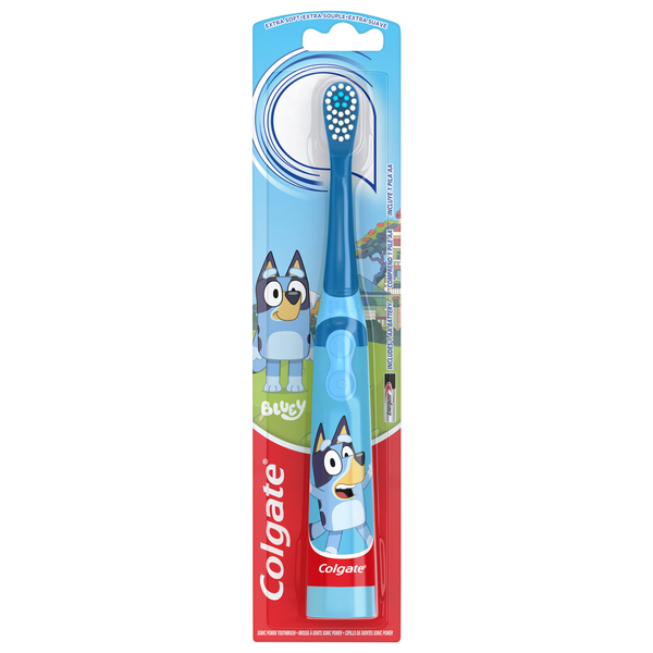 Colgate Kids Bluey Extra Soft Sonic Power Toothbrush