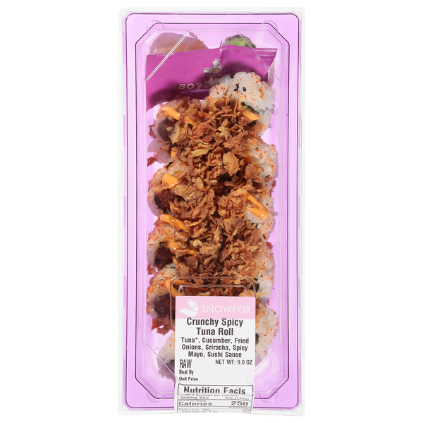 Snowfox Crunchy Spicy Tuna Sushi Roll