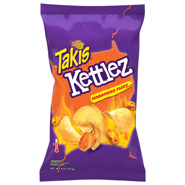 Takis Kettlez Habanero Fury Potato Chips