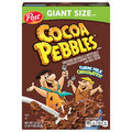 Cocoa Pebbles Chocolate Rice Cereal Giant Size