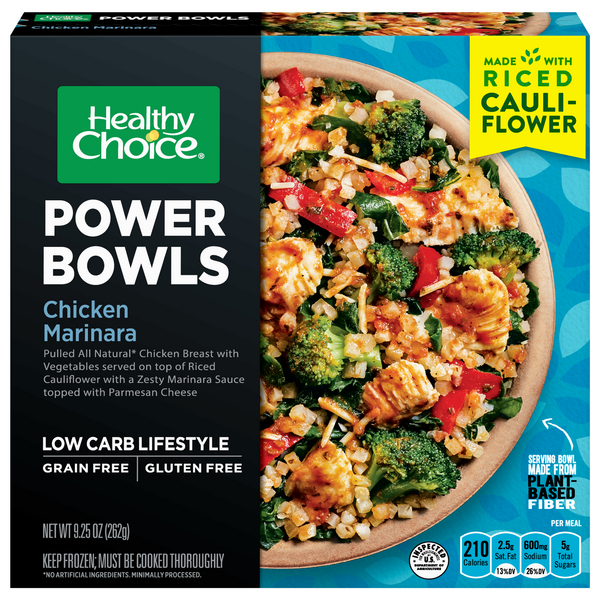 Save on Healthy Choice Power Bowls Chicken Marinara with Riced