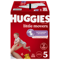 Huggies Little Movers Size 5 Baby Diapers 27+ lb