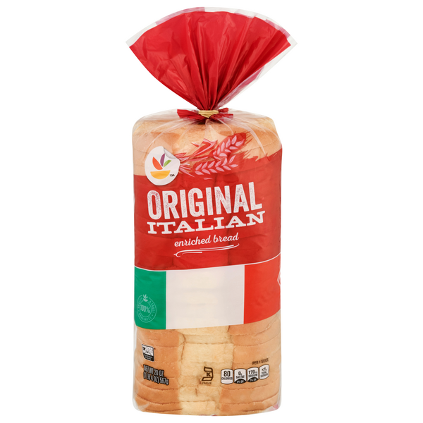 Our Brand Enriched Original Italian Bread Sliced