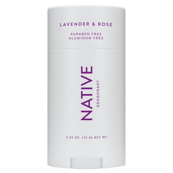 Native Lavender & Rose Aluminum Free Deodorant Stick