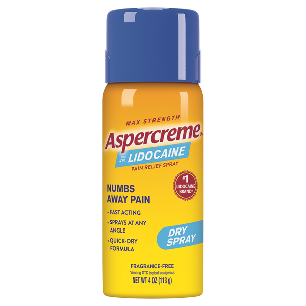 Aspercreme Dry Spray Lidocaine