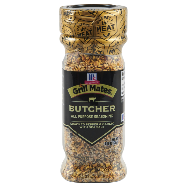 McCormick Grill Mates Cracked Pepper & Garlic Grilling Seasoning