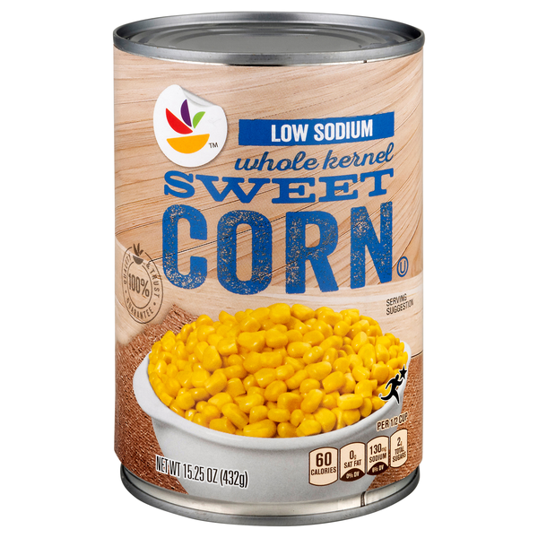 Giant Low Sodium Whole Kernel Supersweet Corn