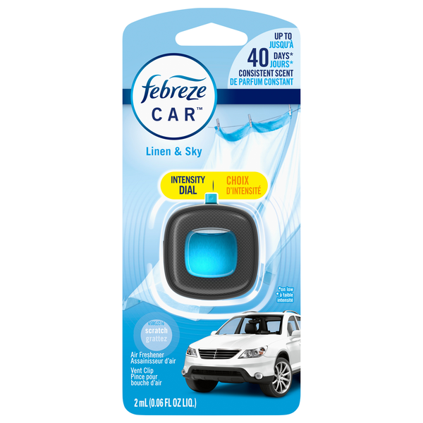 Febreze Car Linen & Sky Air Freshener Vent Clip
