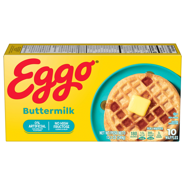 Eggo Buttermilk Waffles - 10 ct