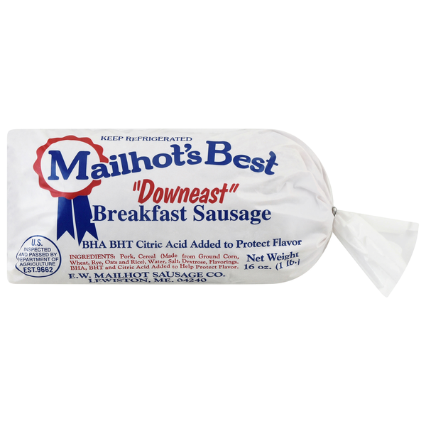 Mailhot's Best Downeast Breakfast Sausage