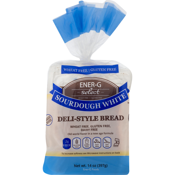 Save on EnerG Select DeliStyle Bread Sourdough White Gluten Free Order Online Delivery Food Lion