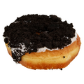 Our Brand Bakery Fun Donut White Iced with Oreo Cookie Crumbles (Single)