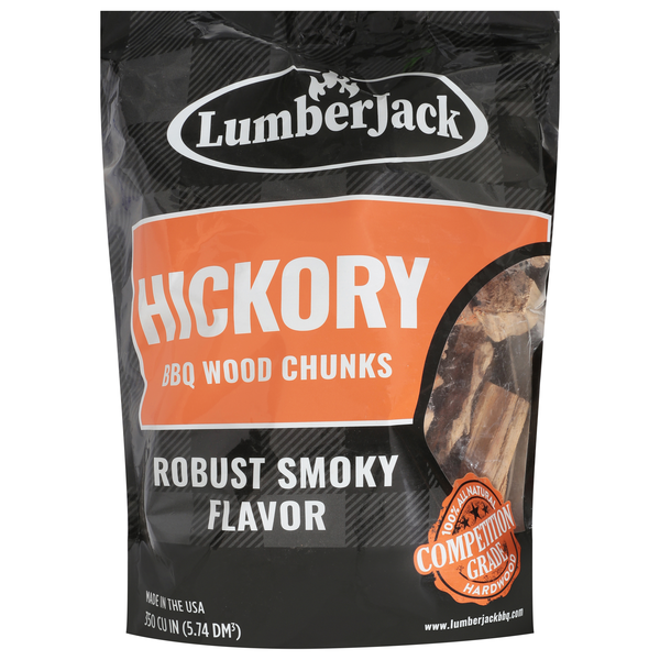 LumberJack Hickory BBQ Wood Chunks