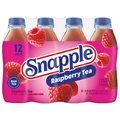 Snapple All Natural Raspberry Flavored Iced Tea - 12 pk Plastic